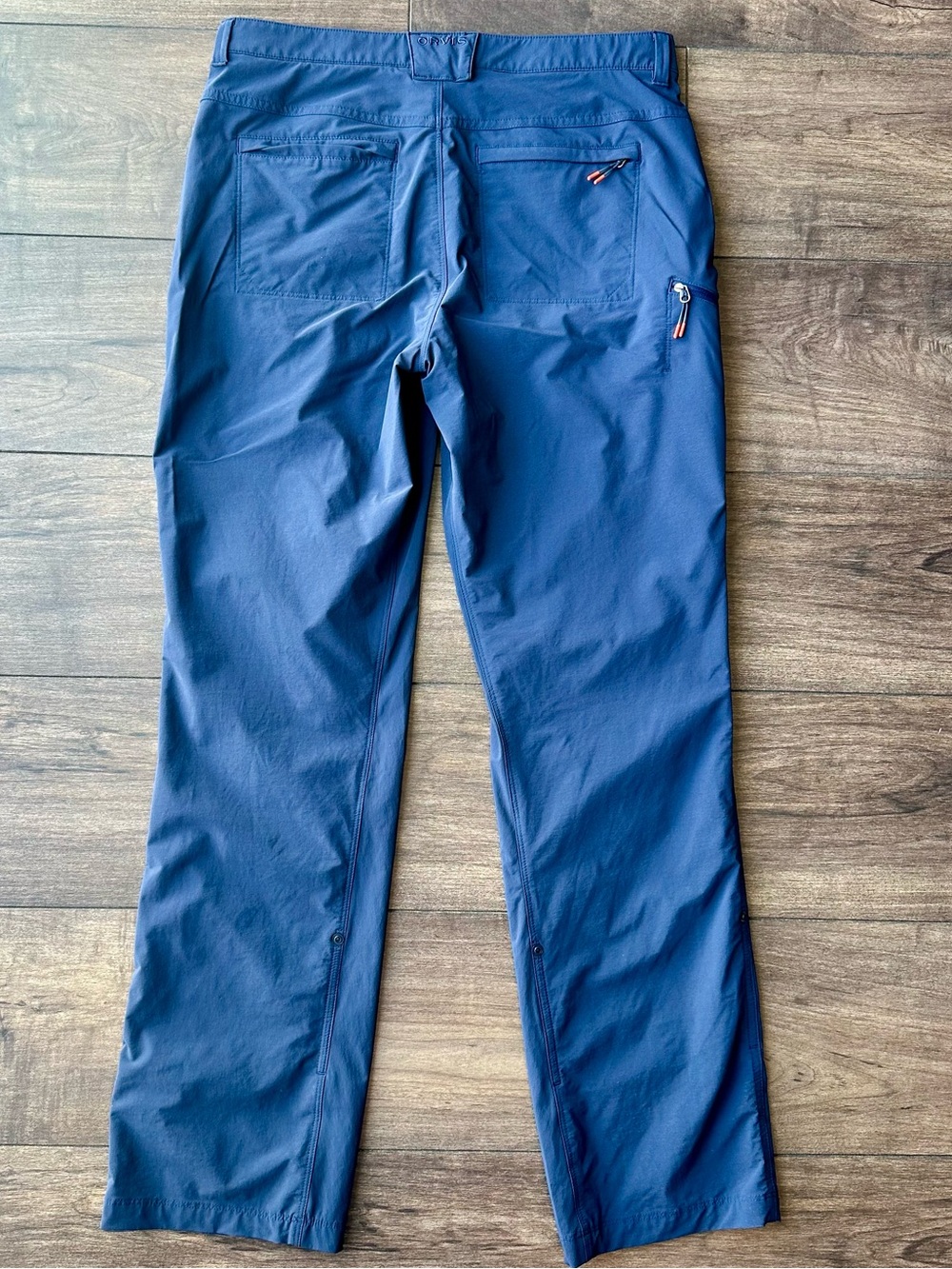 Orvis Convertible Blue Performance Tech Pants – Womens Size 10 - Roll Up Capri - Picture 10 of 16
